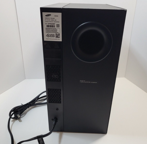 Samsung PS-WJ450 Subwoofer & Cord For Samsung Soundbar HW-JM450 | eBay