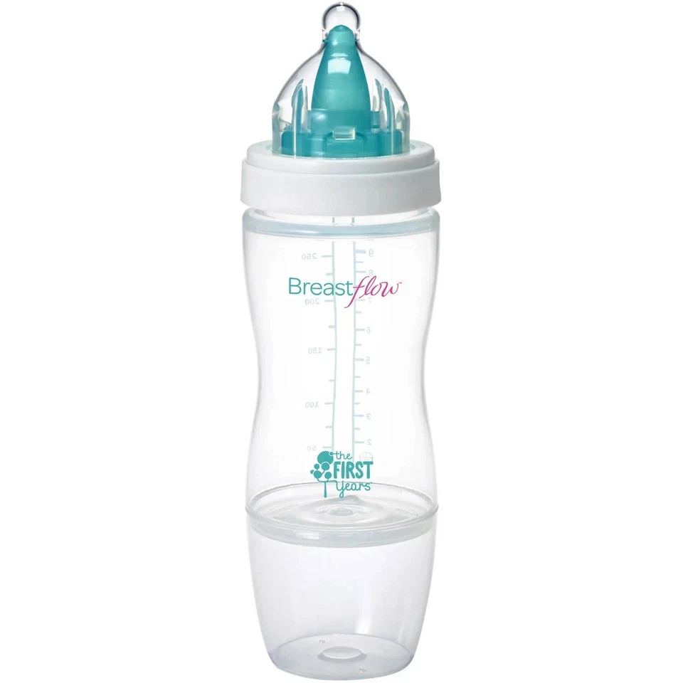 The First Years Breastflow Bottle, 9-Ounce, Set of 3 - Image 2 of 3