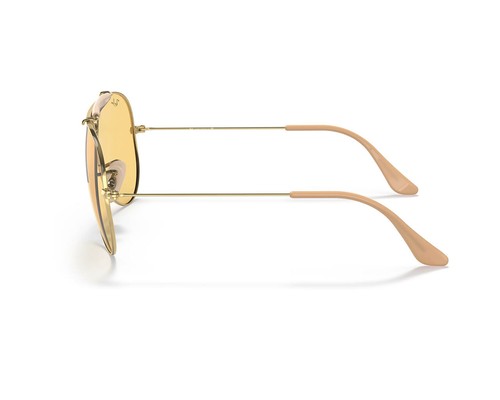 Ray-Ban Sunglasses RB3138 SHOOTER AMBERMATIC Yellow Unisex yellow gold - Picture 6 of 6
