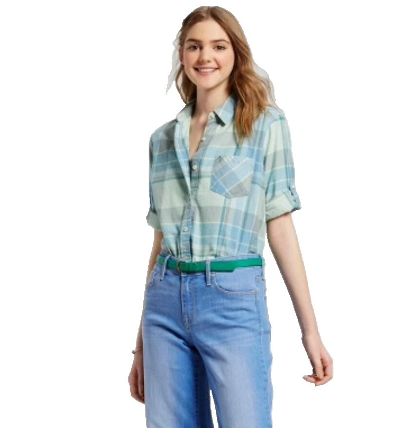 Prendas para el torso Informales de cuadros Mossimo para De mujer