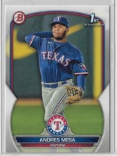 2023 Bowman - Prospects 1st Andres Mesa #BP-44 (RC) Texas Rangers