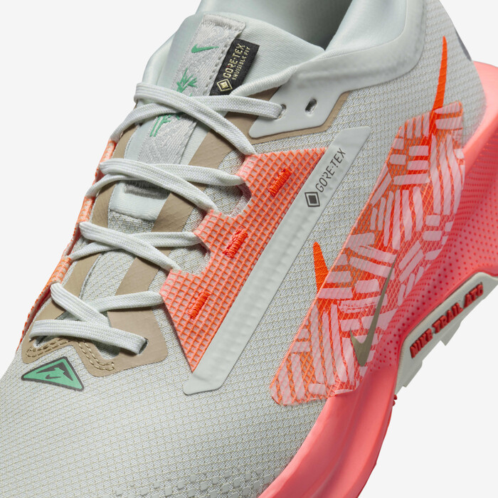 Nike Pegasus Trail 5 GTX Light Silver Hyper Crimson Nby  display picture 2