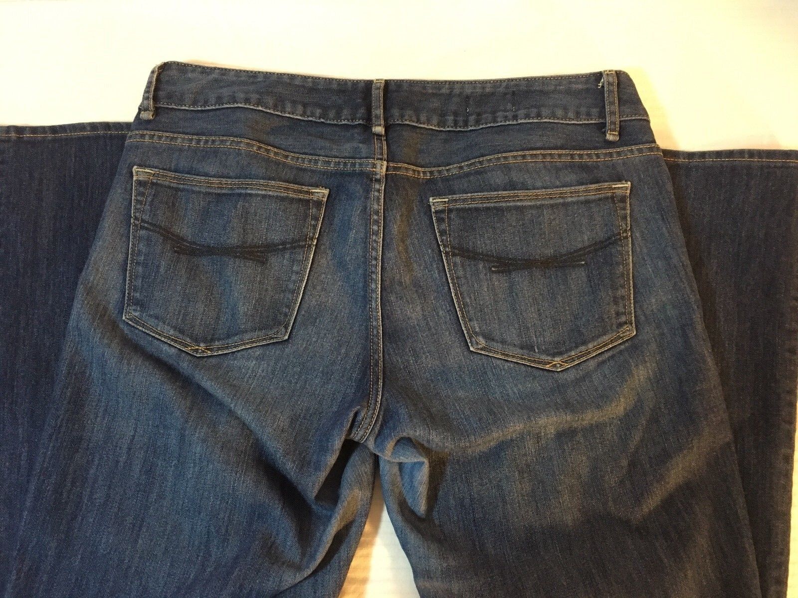Calça Jeans Flare Gap 31 Perfect Boot Stone Destroyed
