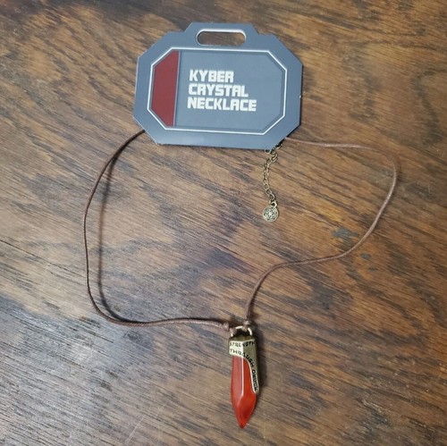 *4 pz Set Collana Cristalli Kyber* Disney Star Wars Galaxy's Edge Nero Rosso Bianco - Foto 4 di 9