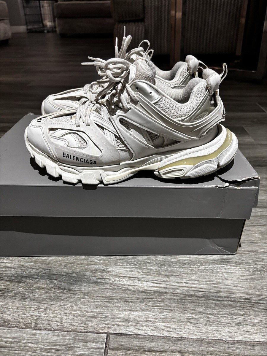502.Balenciaga バレンシアガ　track trainer ホワイト BALENCIAGA バレンシアガ 542023 TRACK TRAINER トラック