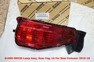 81490-0K020 Genuine Rear Fog Lamp LH For Toyota New Fortuner 2016