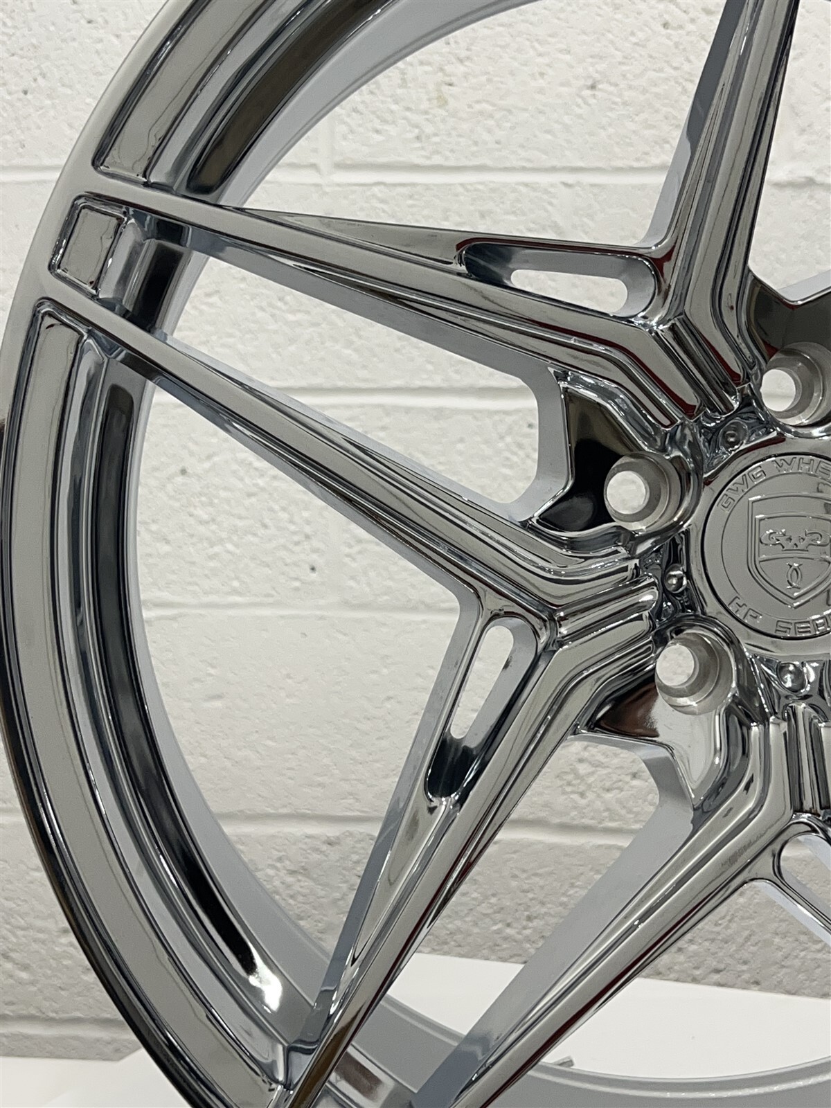 4 HP5 20 inch STAGGERED Chrome Rims fits MASERATI LEVANTE 17-18