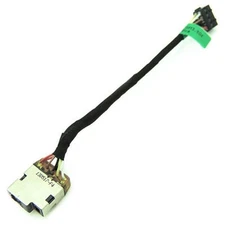 Laptop AC DC in power jack charging port plug in cable harness for HP 715813-SD4