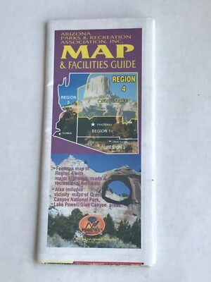 1994 Arizona Parks & Recreation Association map and Facilities guide