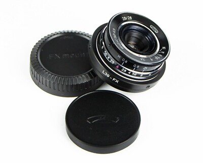 USSR INDUSTAR-69 Lens 28mm f/2.8 Wide Angle M39 for Fujifilm FX