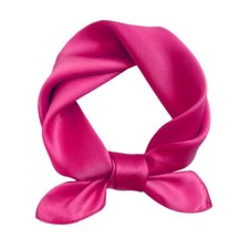 Solid Color Mulberry Silk Scarf 21" Square Scarf Neck Scarf Hair Head Breatha...