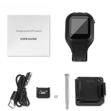 Global 4G Waterproof Anti-tamper GPS Tracker Watch Set with Tracking System