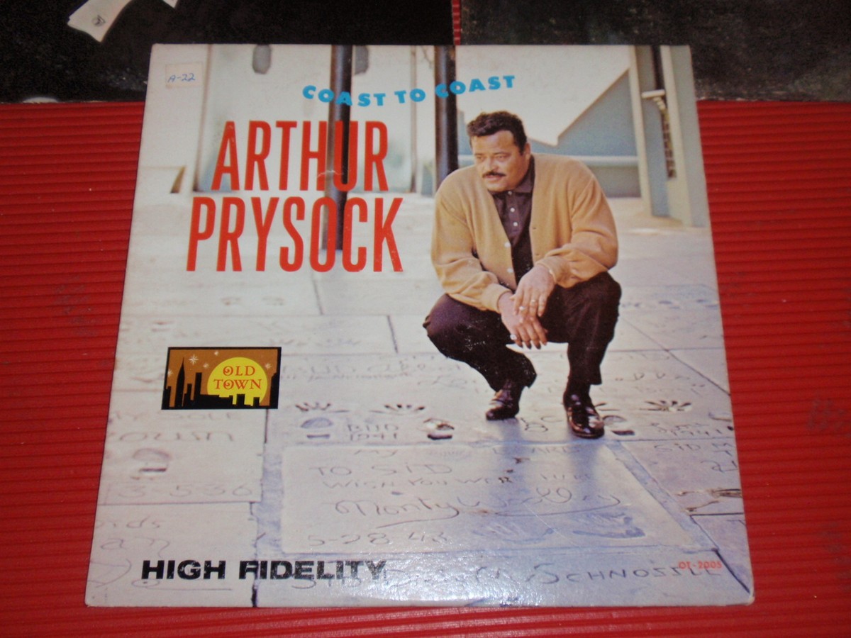 SEVEN VINTAGE ARTHUR PRYSOCK JAZZ RECORD ALBUMS IN EXCELLENT
