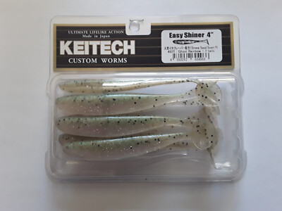 Keitech Easy Shiner 4'' Weichplastikköder Ghost Rainbow (482T) Farbe
