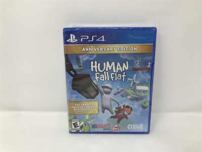 Human Fall Flat Anniversary Edition - Sony Playstation 4 PS4 - Brand New Sealed
