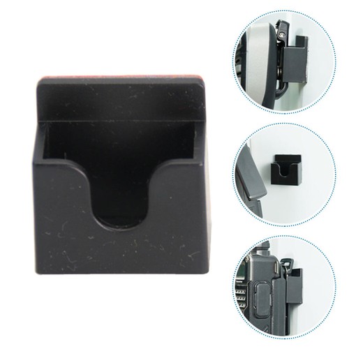 2 Pcs Microphone Hook Flange Mount Cb Radio Accessories Cellphone Stand - Zdjęcie 9 z 12