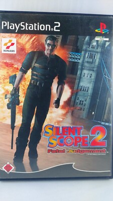 PS2 Silent Scope 2 Fatal Judgement Sony Playstation PS 2 mit Anleitung GETESTET