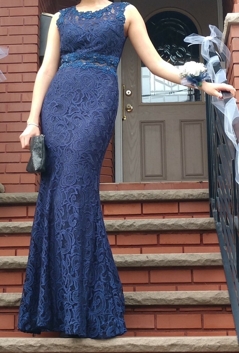 Cinderella Devine Navy Blue Dress XS | eBay