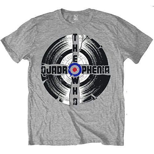 Who (The): Quadrophenia Szary (t-shirt unisex tg. M) T-shirt NOWY - Zdjęcie 1 z 1