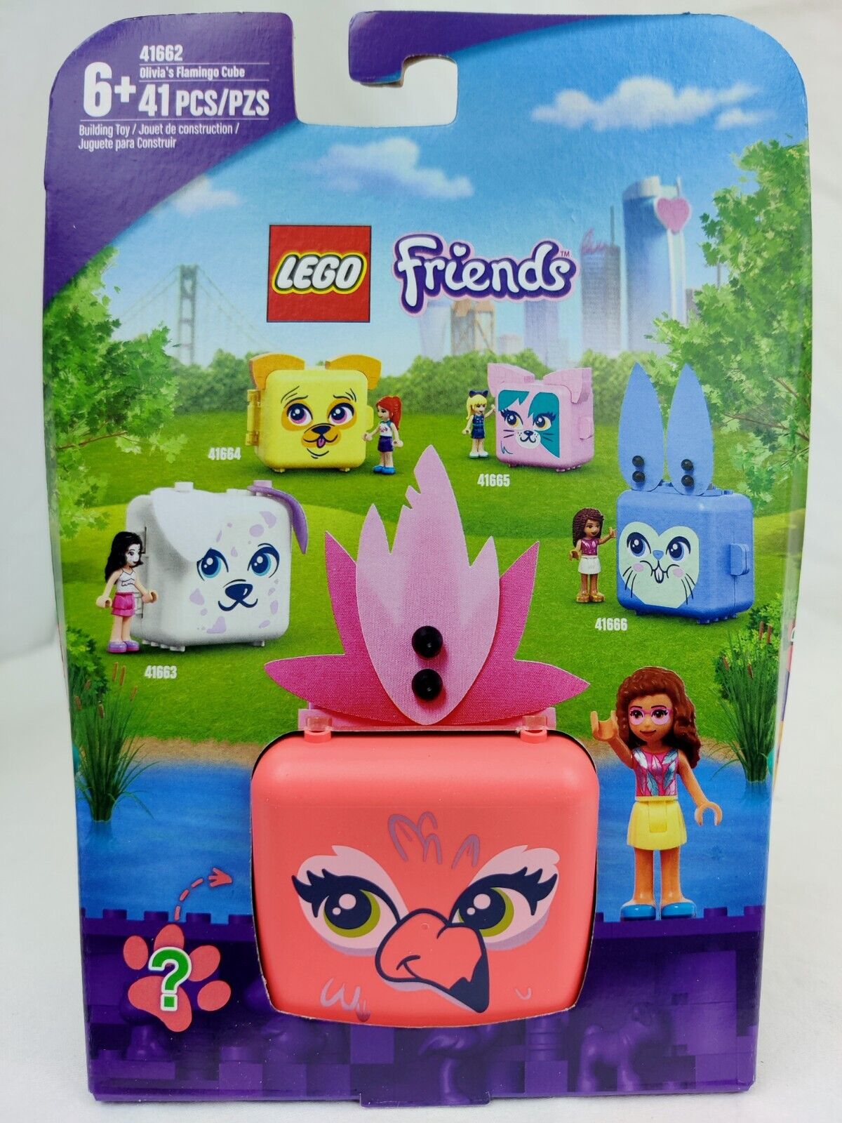LEGO 41662 Friends Olivia's Flamingo Cube (Retired - Sealed)