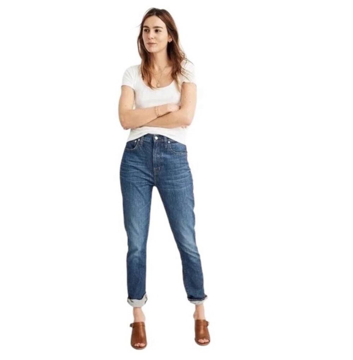 Slim Boyfriend Jeans Madewell Slim Boy Jean Madewell The High-Rise