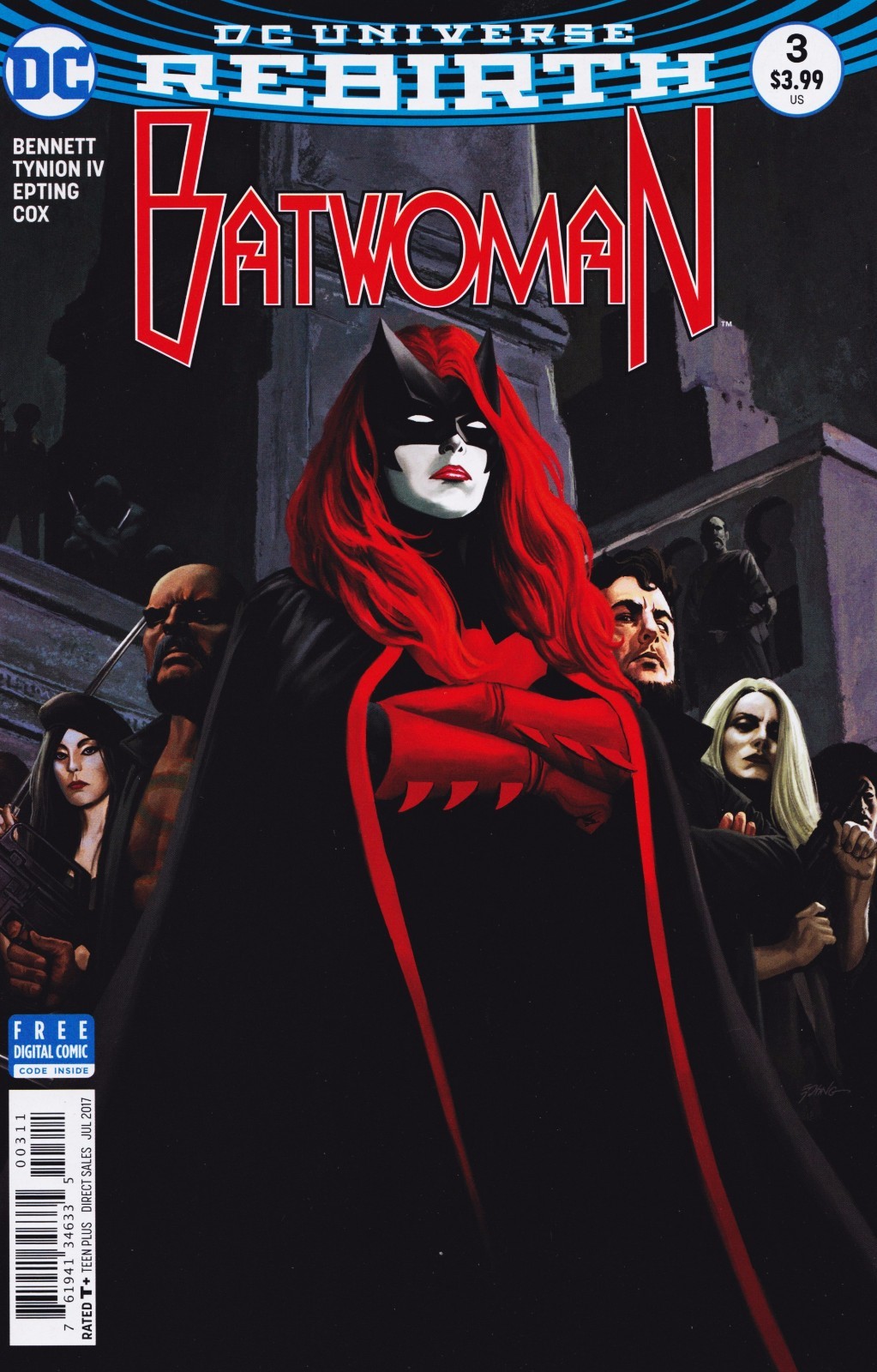 BATWOMAN (2017) #3 - DC Universe Rebirth - New Bagged
