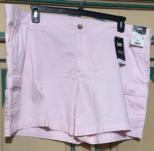 Neu mit Etikett Lee Cargo-Shorts weicher Bund pink & verfügbar 20 22 1X 2X KOSTENLOSER VERSAND - Bild 2 von 41
