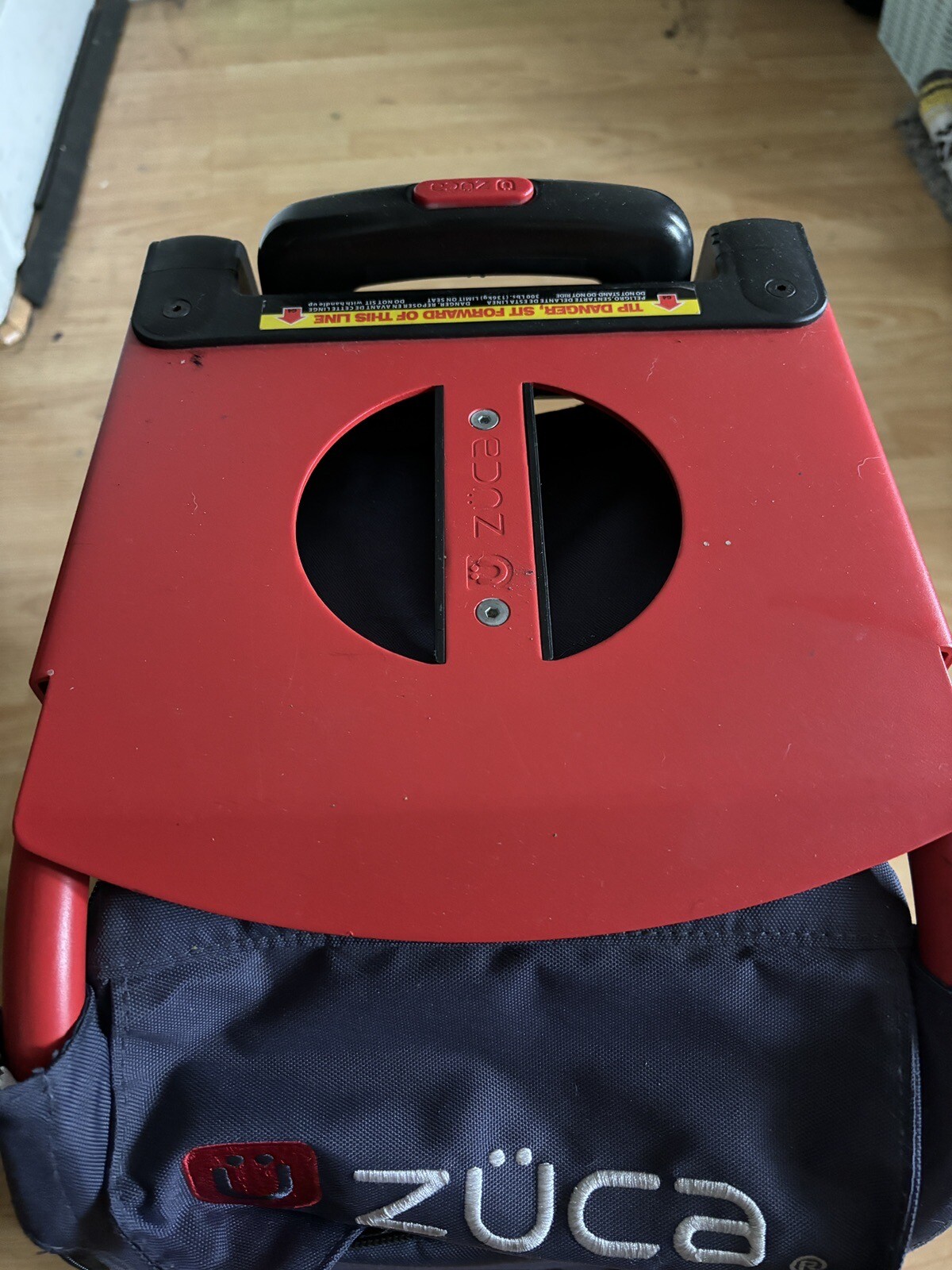 Zuca Disc Golf Compact Cart RED Bag Included. LIGHT UP WHEELS eBay