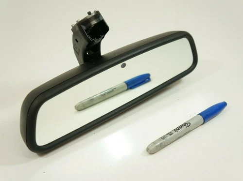 06-2008 bmw e65 e66 750li 750i 760li rear view mirror without home ling auto dim