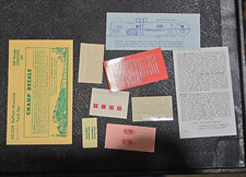 Vintage Champ Decals No. HT-229 DuPont Chemical Tank Car Complete Set HO (2J) (C