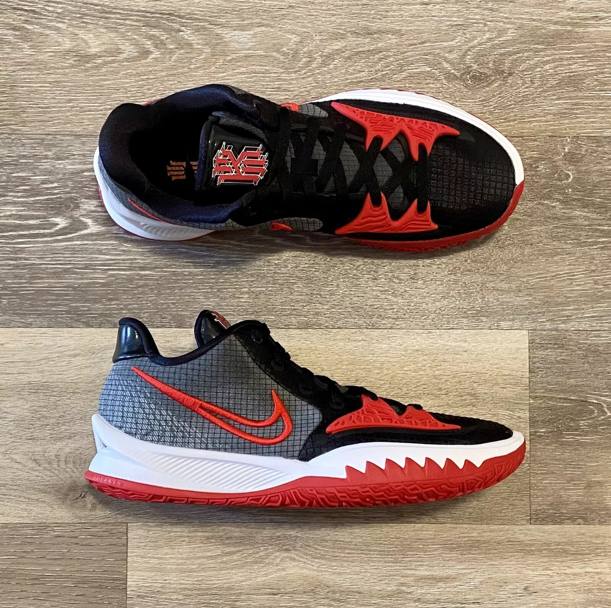 Kyrie top red black