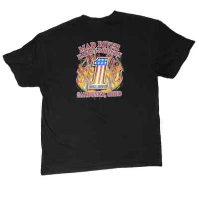 Vintage Harley Davidson Flame Skull Tee | eBay