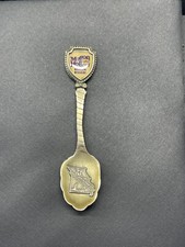 Cuillère souvenir de collection vintage Branson - Mutton Hollow - étain