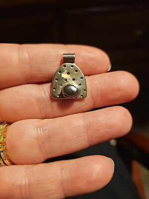 Studio Silver Pendant Hallmarked