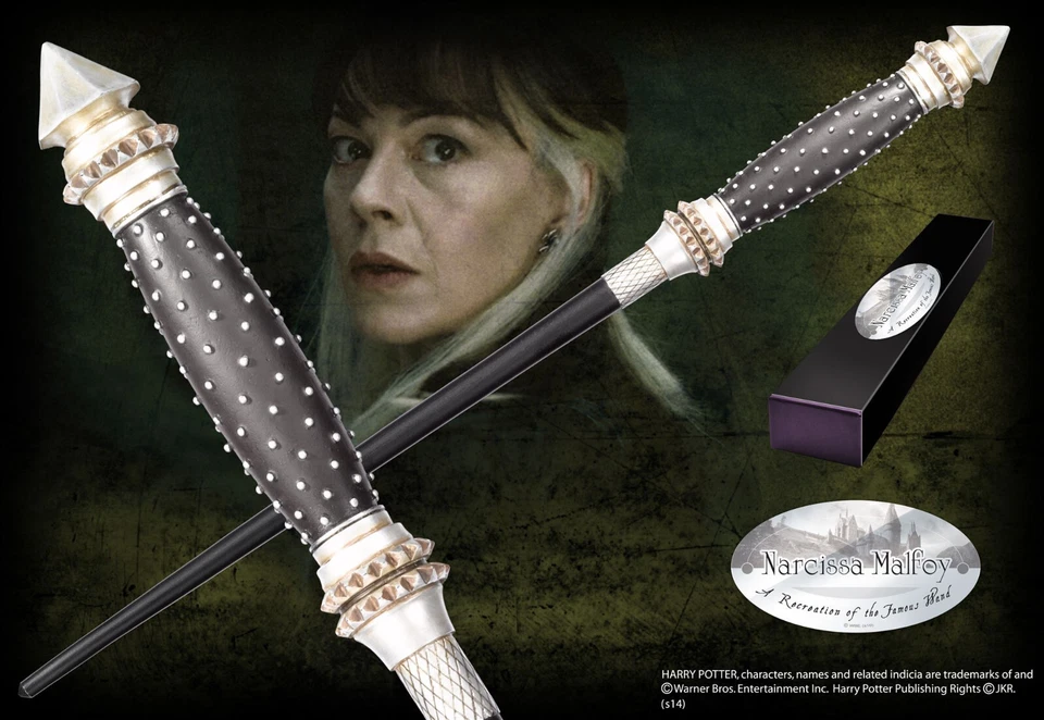 Baguette Magique Harry Potter Réplica Narcissa Malfoy Noble Collection NN8220 - Photo 1/1