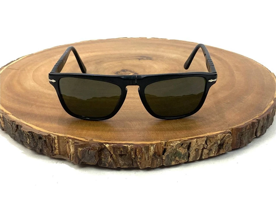 PERSOL Sunglasses As is 69233 Black Made in Italy 56 17 142 mm Pre-owned - Image 2 of 4