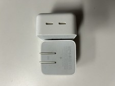 Lot 38 Apple 35W Dual USB C Port Compact Power Adapter