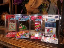 Collectible Mini World s Smallest Game Set of 4 by Hasbro