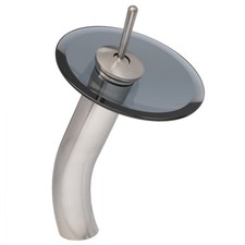 Miseno ML100 1.8 GPM 1 Hole Waterfall Disc Vessel Bathroom Faucet - Nickel