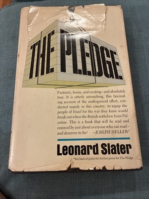 Pledge by Leonard Slater (1970, Hardcover)