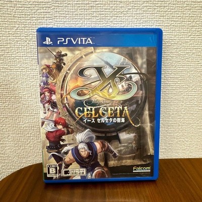 Ys Foliage Ocean in Celceta Sony PlayStationVita PSvita Used Tested with Case