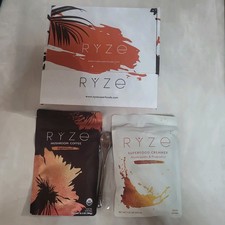 RYZE SUPERFOODS RYZE n Shine Bundle, USDA Organic Mushroom Medium Roast Coffee