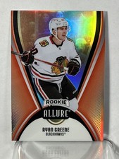 2025-26 Upper Deck Allure Hockey Ryan Greene Red Rainbow SP Rookie #150