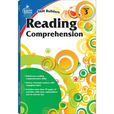 Carson Dellosa Skill Builders Reading Comprehension 3rd Grade Workbook, Fict...
