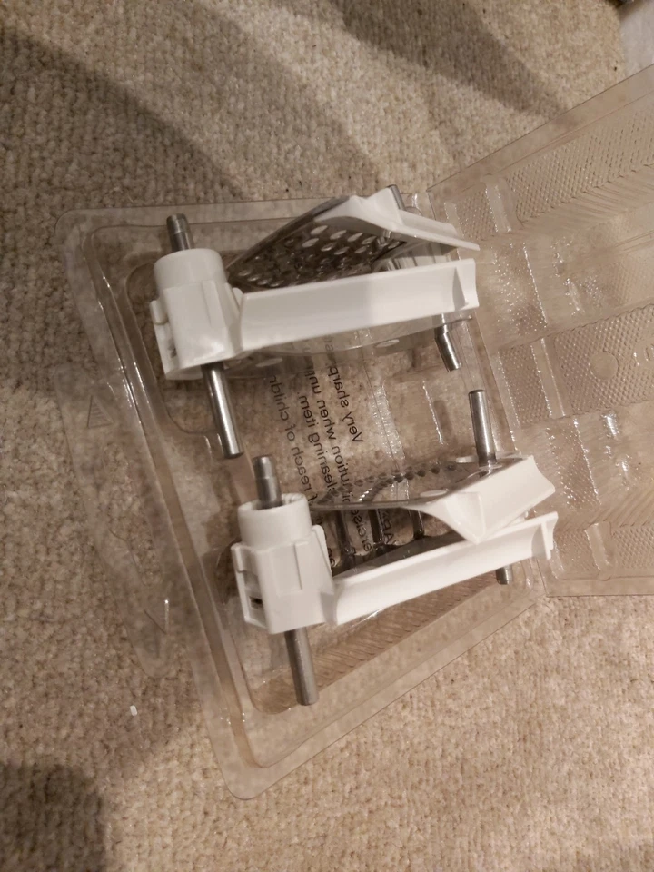 x4 BRAUN MULTIPRACTIC 4262 BLADE SET Discs for 1000ml Food Processor - Image 2 of 4