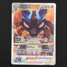Pokemon TCG Card Lucario VSTAR SWSH291 Crown Zenith ETB Promo - NM