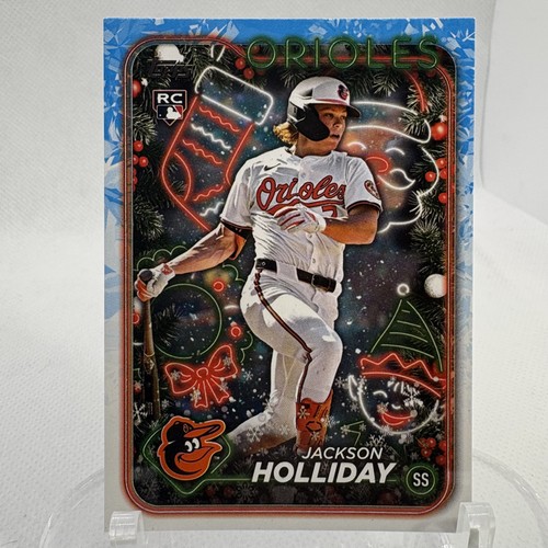 Jackson Holliday #H50 2024 Topps Holiday card