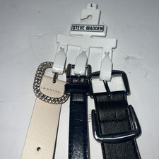 NEW with TAGS Steve Madden set of 3 belts WOMEN