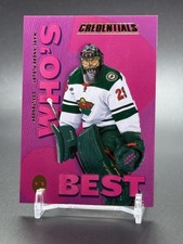 2023-24 UD Credentials Who's Best WB-MF MARC-ANDRE FLEURY Minnesota Wild