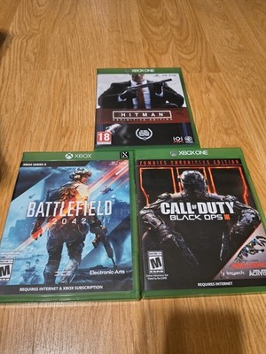 Battlefield 2042 Microsoft Xbox One, Call Of Duty 3 Xbox One, Hitman